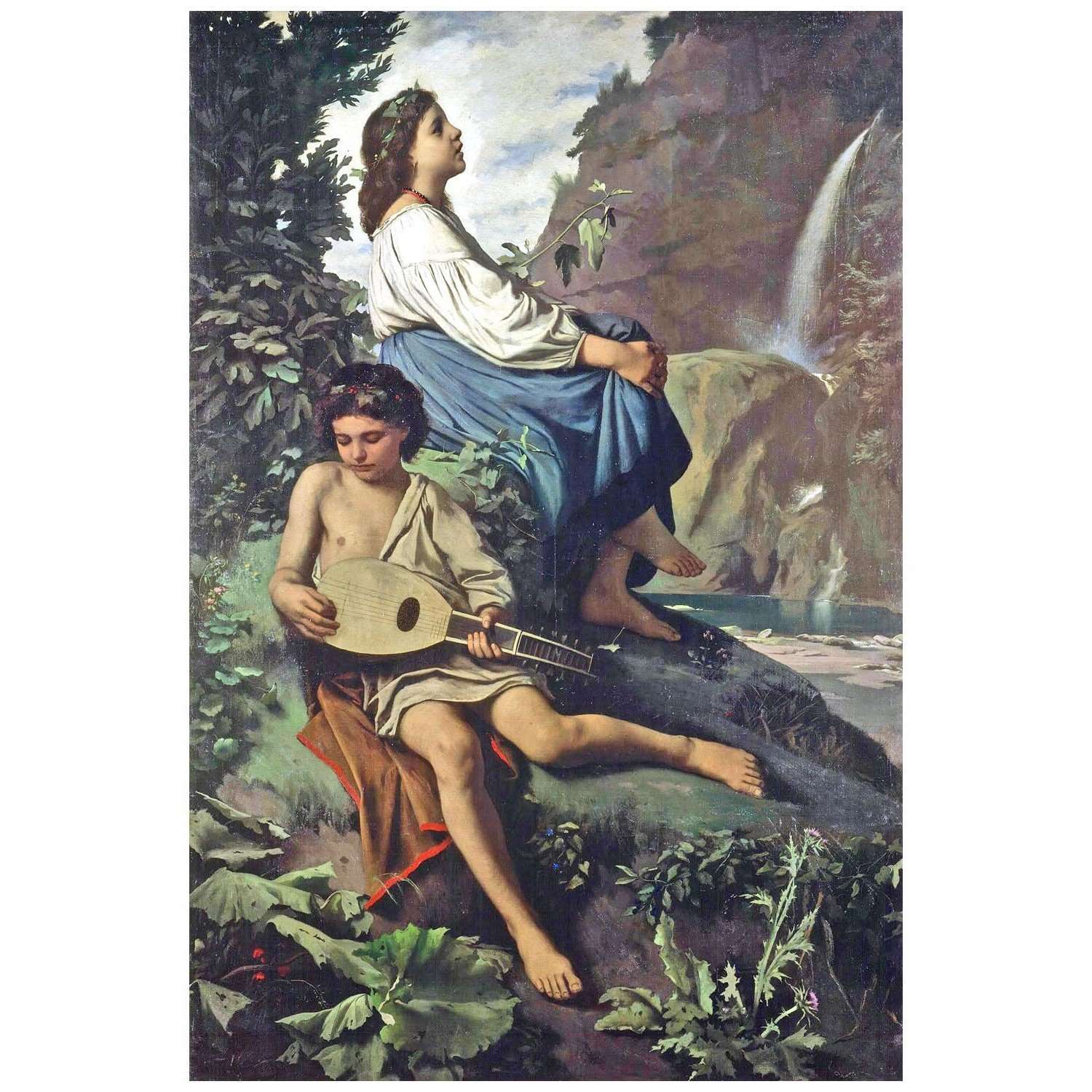   Anselm Feuerbach. Ricordo di Tivoli. 1866. Alte Nationalgalerie Berlin