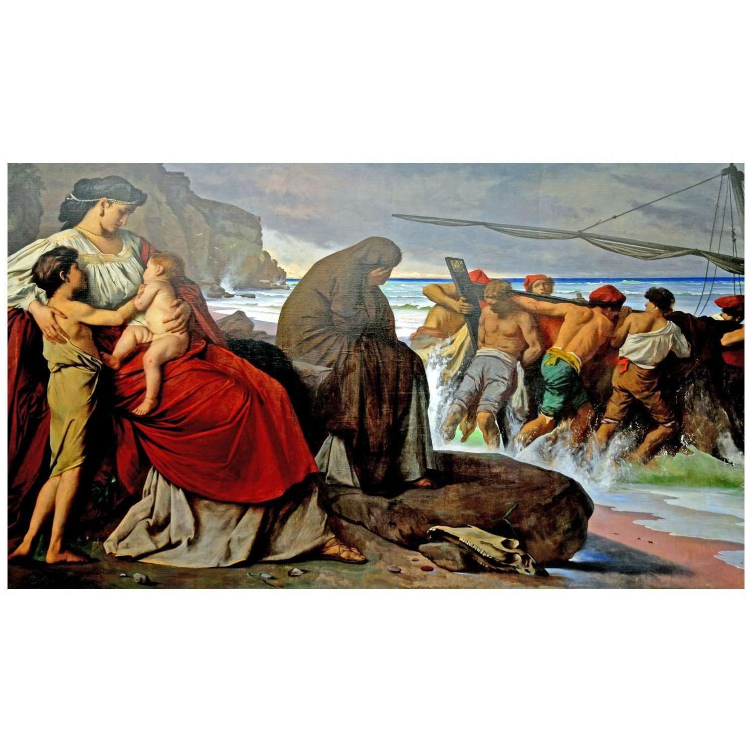   Anselm Feuerbach. Medea. 1870. Neue Pinakothek Munchen