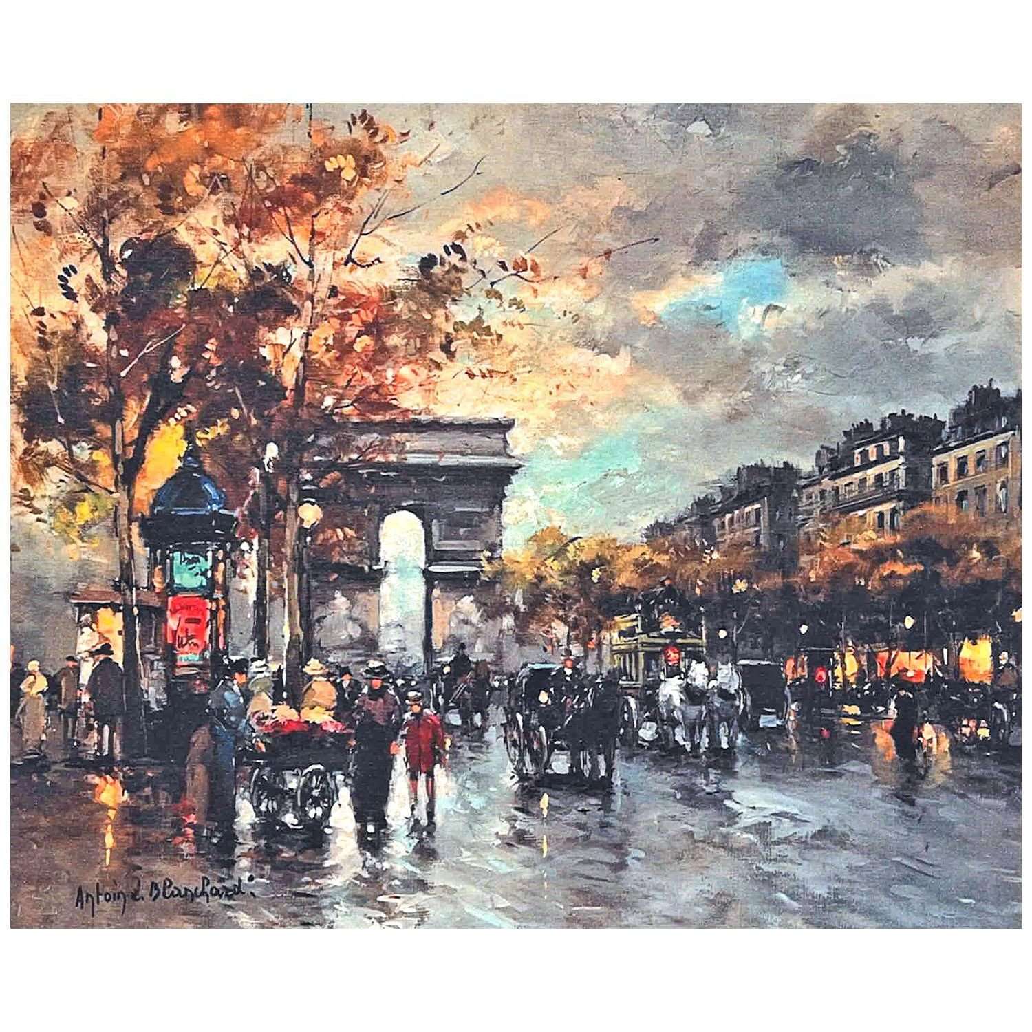  Antoine Blanchard. Arc de Triomphe. 1964