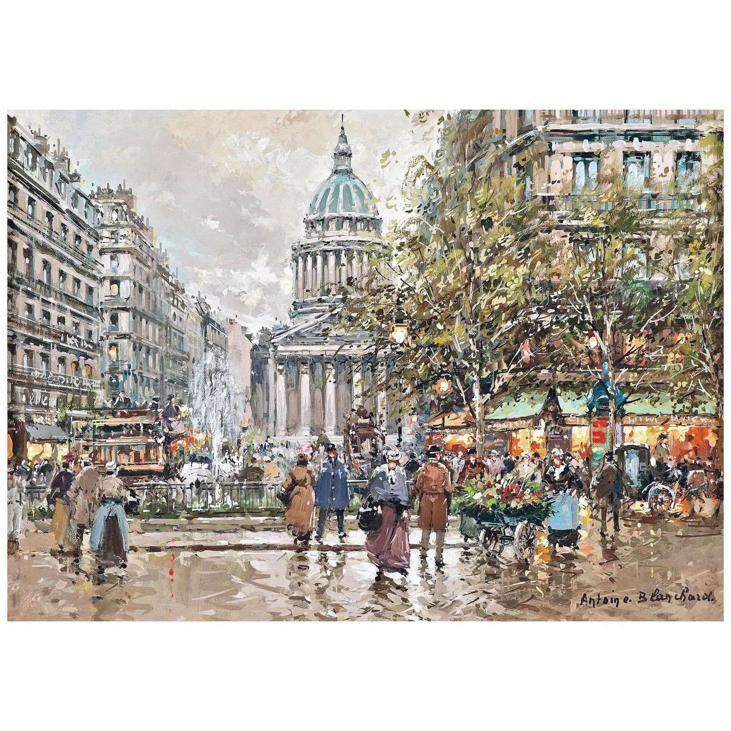  Antoine Blanchard. Place du Luxembourg. 1981
