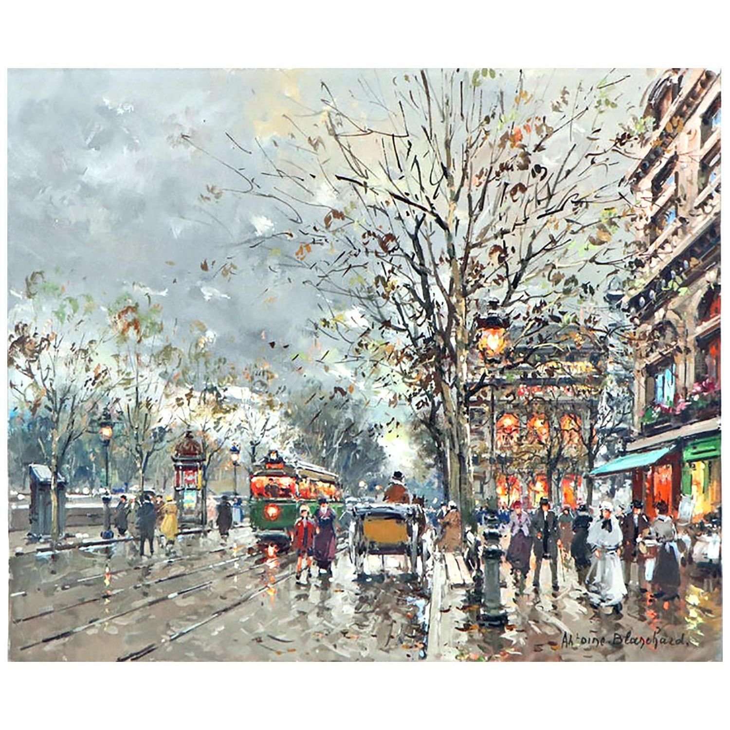  Antoine Blanchard. Le Theatre National. 1982
