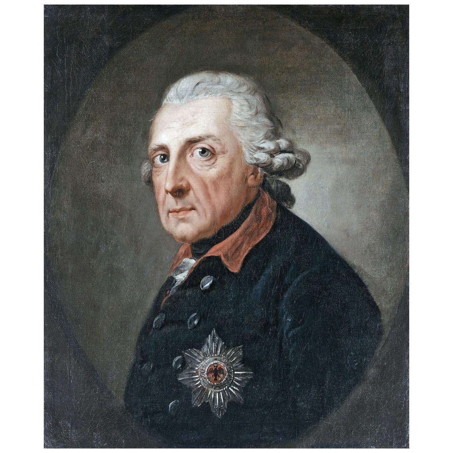  Anton Graff. Friedrich der Grosse. 1781. Schloss Sanssouci Berlin