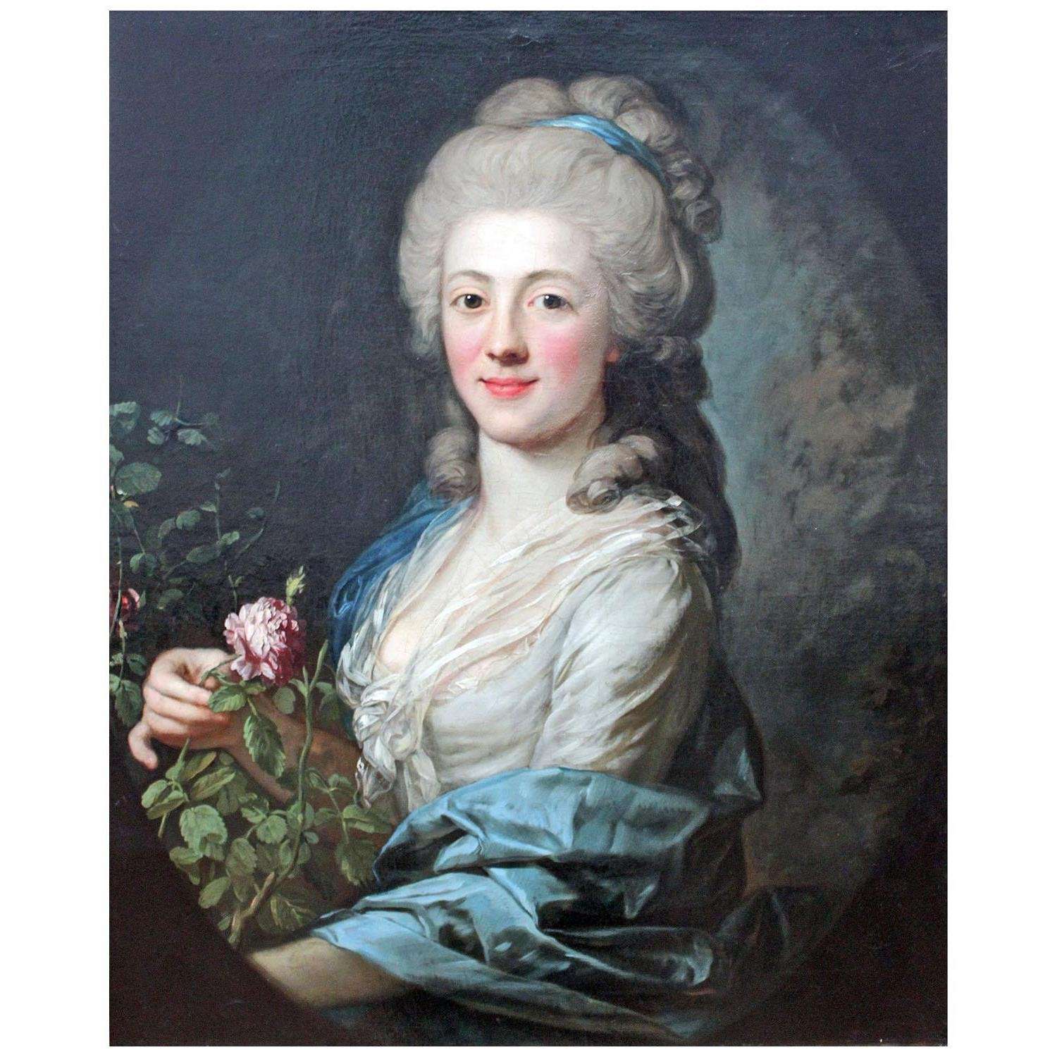  Anton Graff. Juliane Wilhelmine Bause. 1785. Alte Nationalgalerie Berlin
