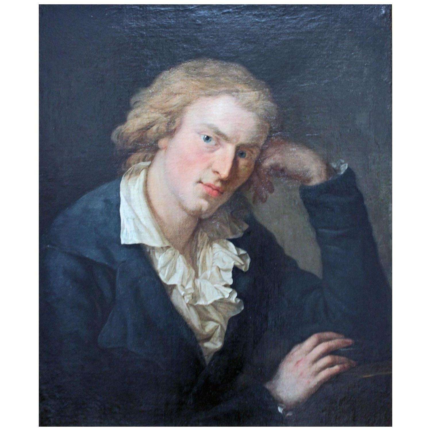  Anton Graff. Friedrich Schiller. 1786. Stadtische Galerie Dresden