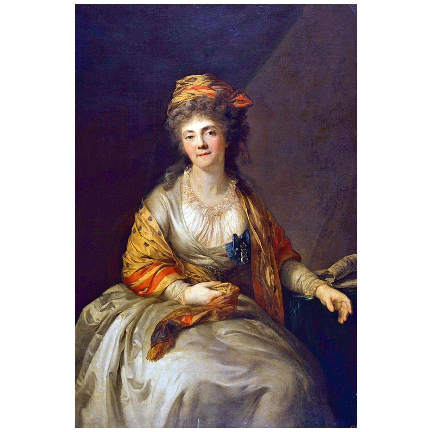  Anton Graff. Elizabeth von Buturlin (Divoff). 1794. Puschkin Museum Moscau
