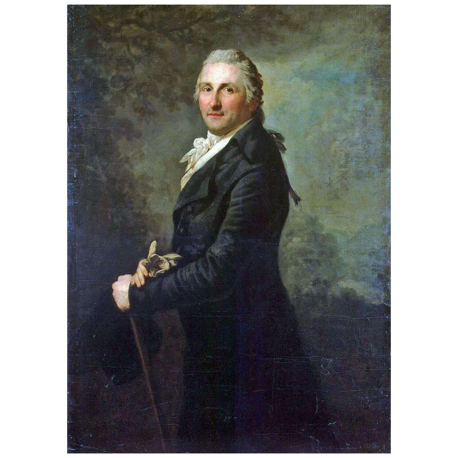  Anton Graff. George Leopold de Gogul. 1796. Hermitage Museum