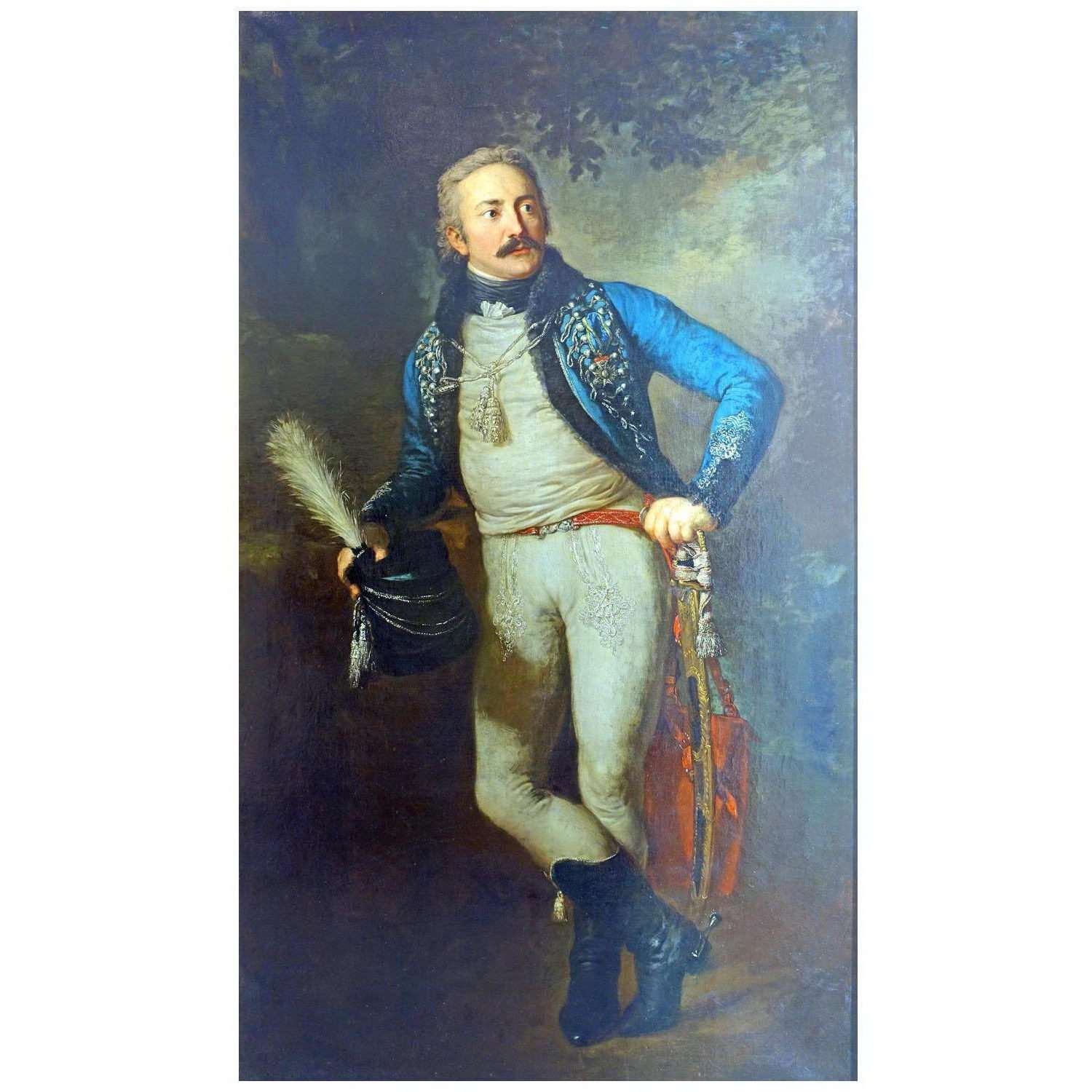  Anton Graff. Johann Adolf von Thielmann. 1798. Nationalmuseum Nuremberg