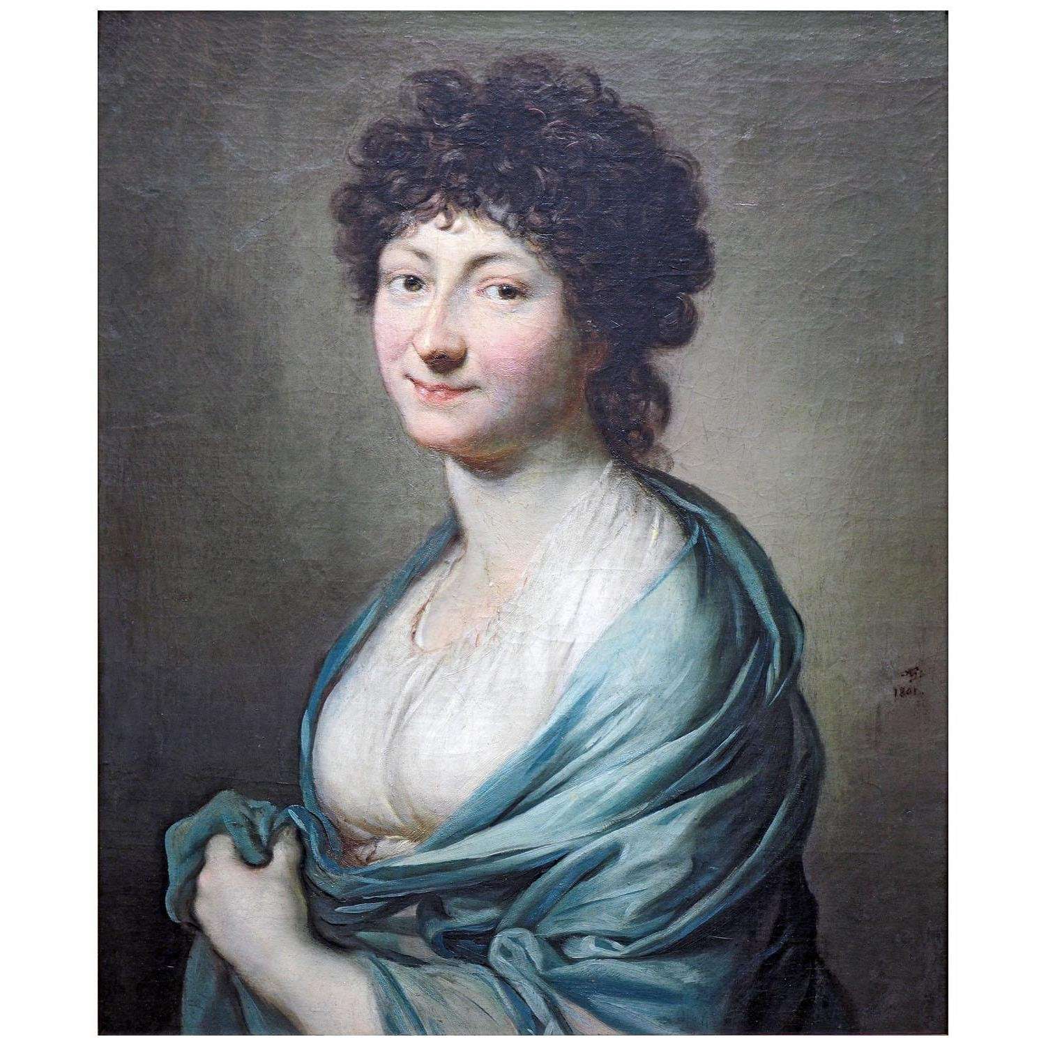  Anton Graff. Caroline Susanne Graff. 1801. Hamburger Kunsthalle