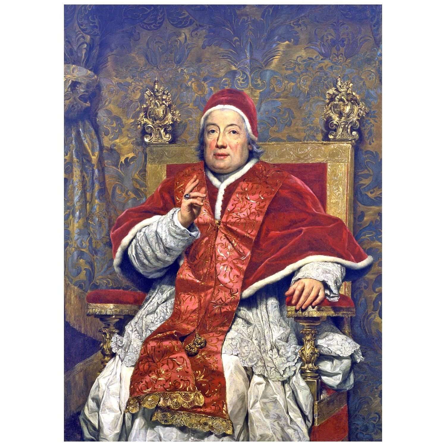   Anton Raphael Mengs. Clement XIII. 1758. CaRezzonico Venezia