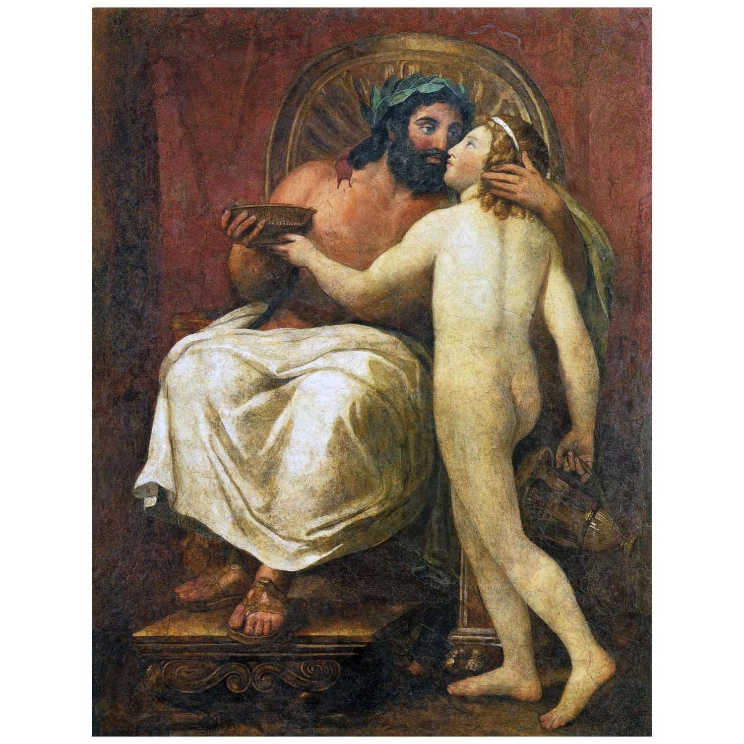  Anton Raphael Mengs. Jupiter k?sst Ganymed. 1760. Palazzo Barberini Roma