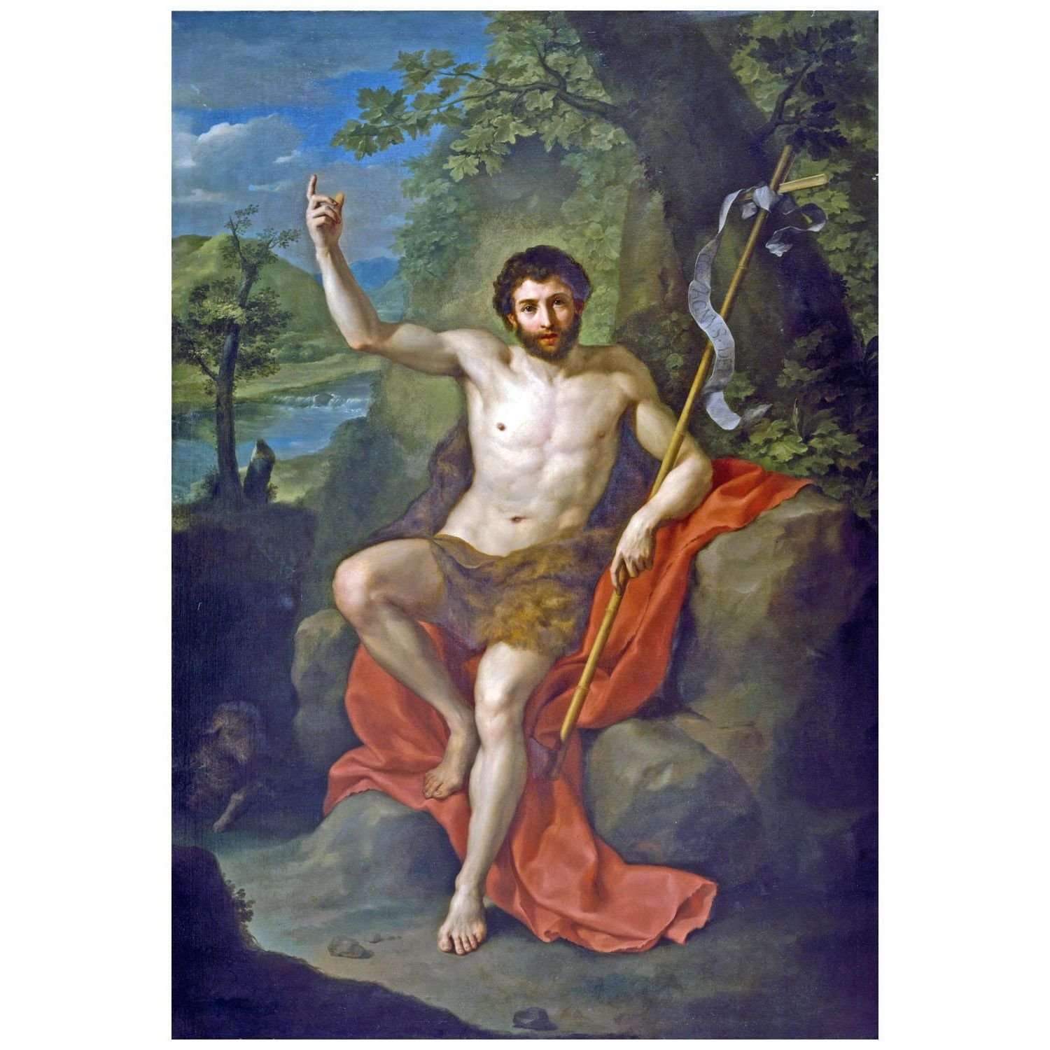  Anton Raphael Mengs. Johannes der T?ufer. 1760. MFAH Houston