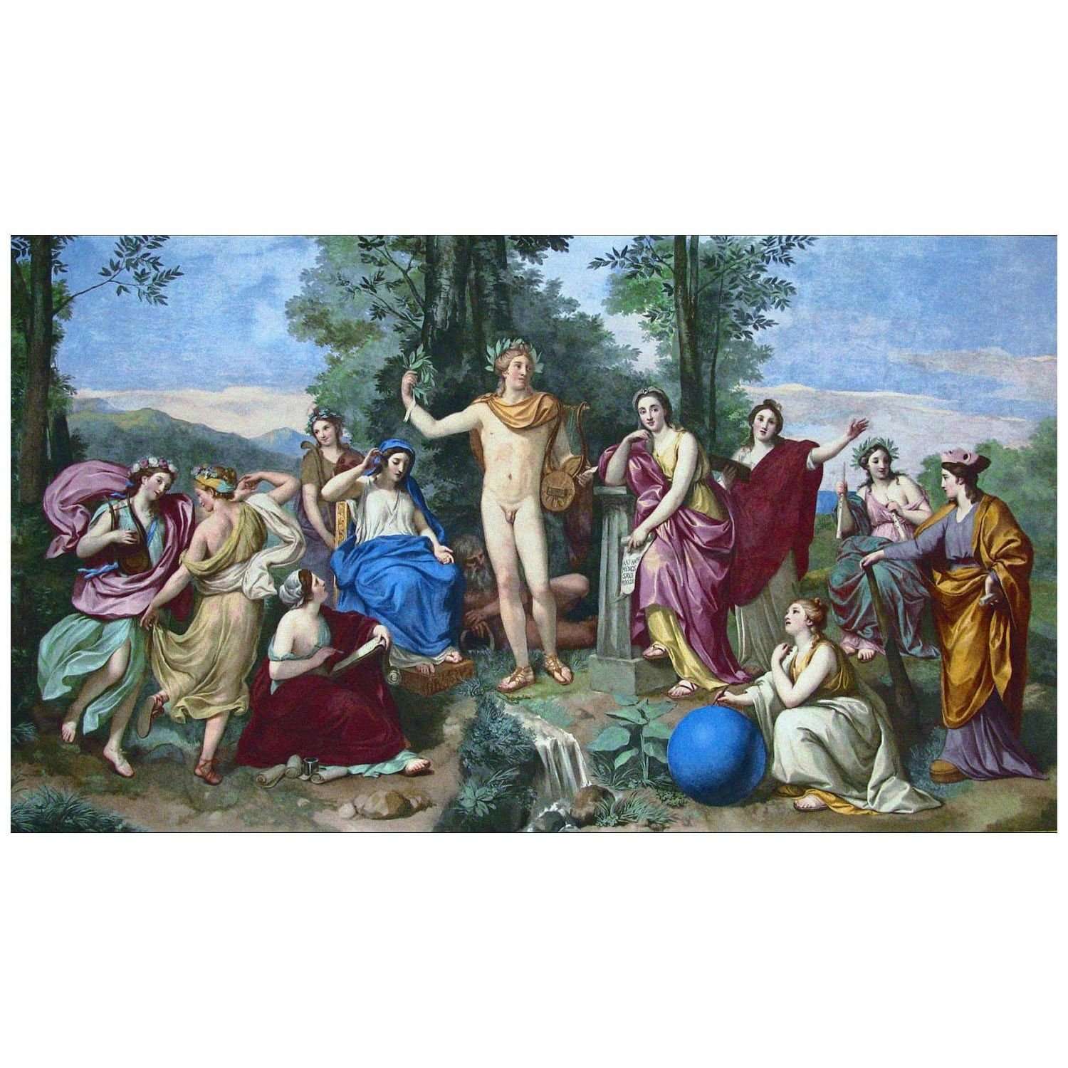   Anton Raphael Mengs. Parnassus. 1761. Villa Albani-Torlonia, Rome