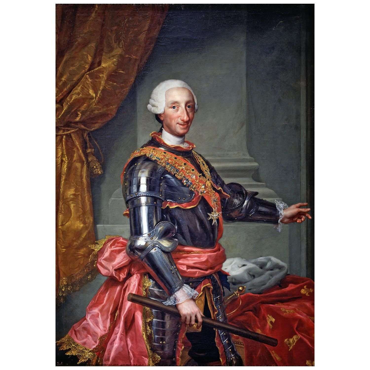   Anton Raphael Mengs. Karl III. 1765. Museo del Prado Madrid