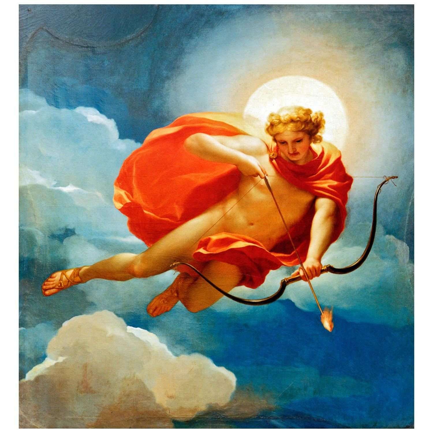   Anton Raphael Mengs. Helios als Mittag. 1765. Palacio de la Moncloa Madrid