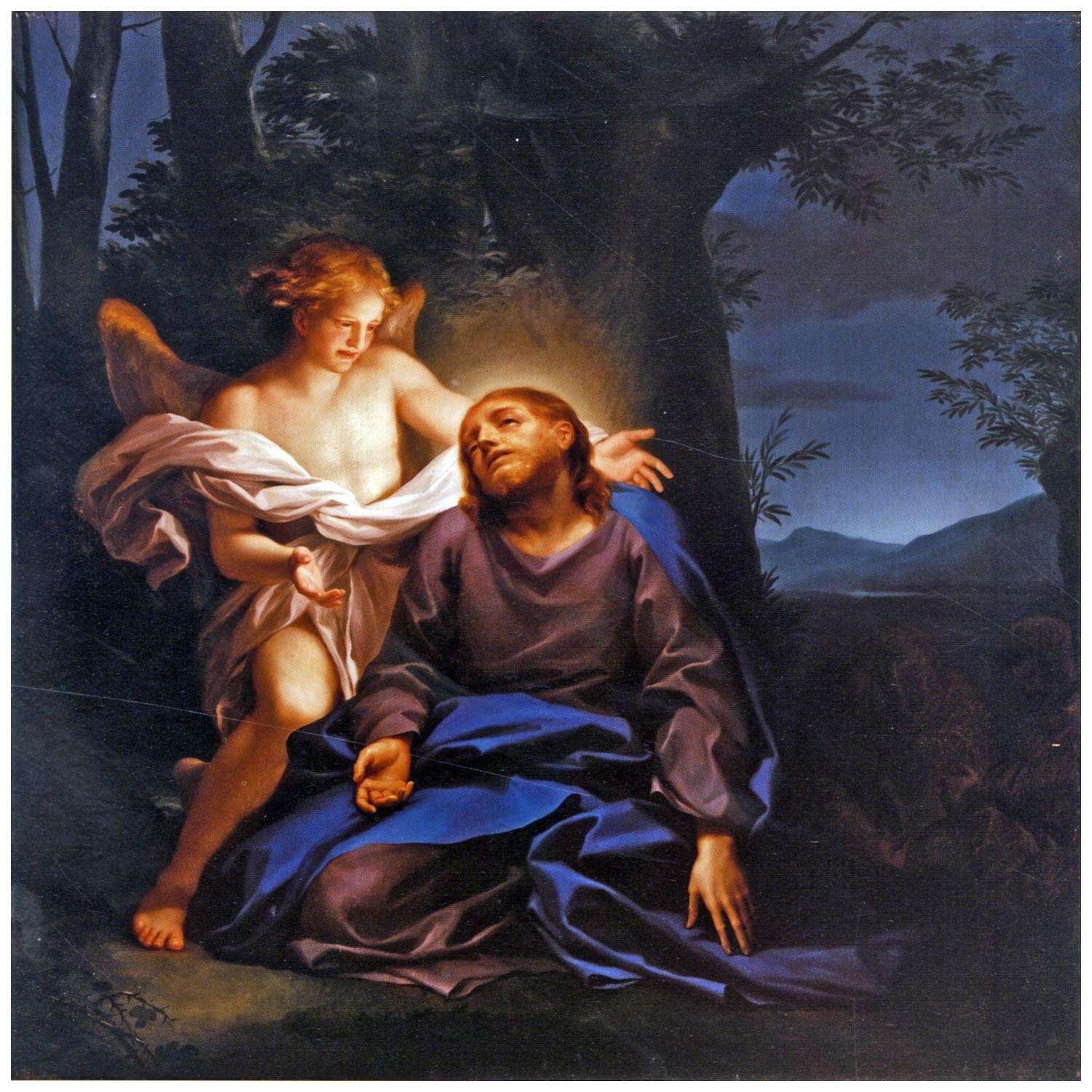   Anton Raphael Mengs. Christus im Garten Gethsemane. 1769. Palacio Real, Madrid