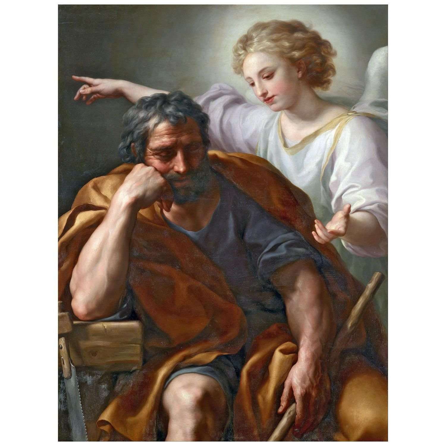   Anton Raphael Mengs. Traum des Hl. Joseph. 1773. KHM Wien