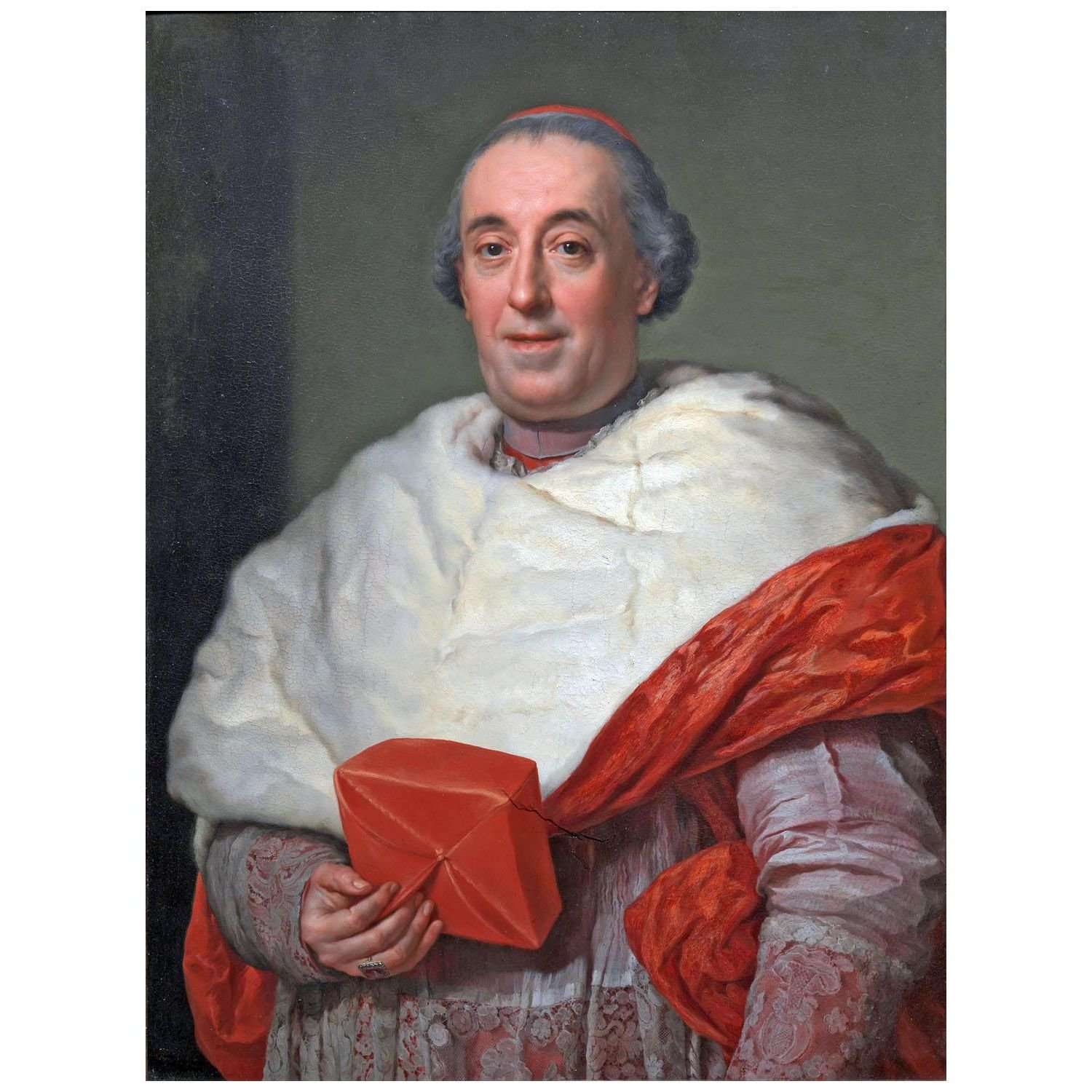   Anton Raphael Mengs. Bildnis des Kardinals Zelada. 1773. Art Institute of Chicago