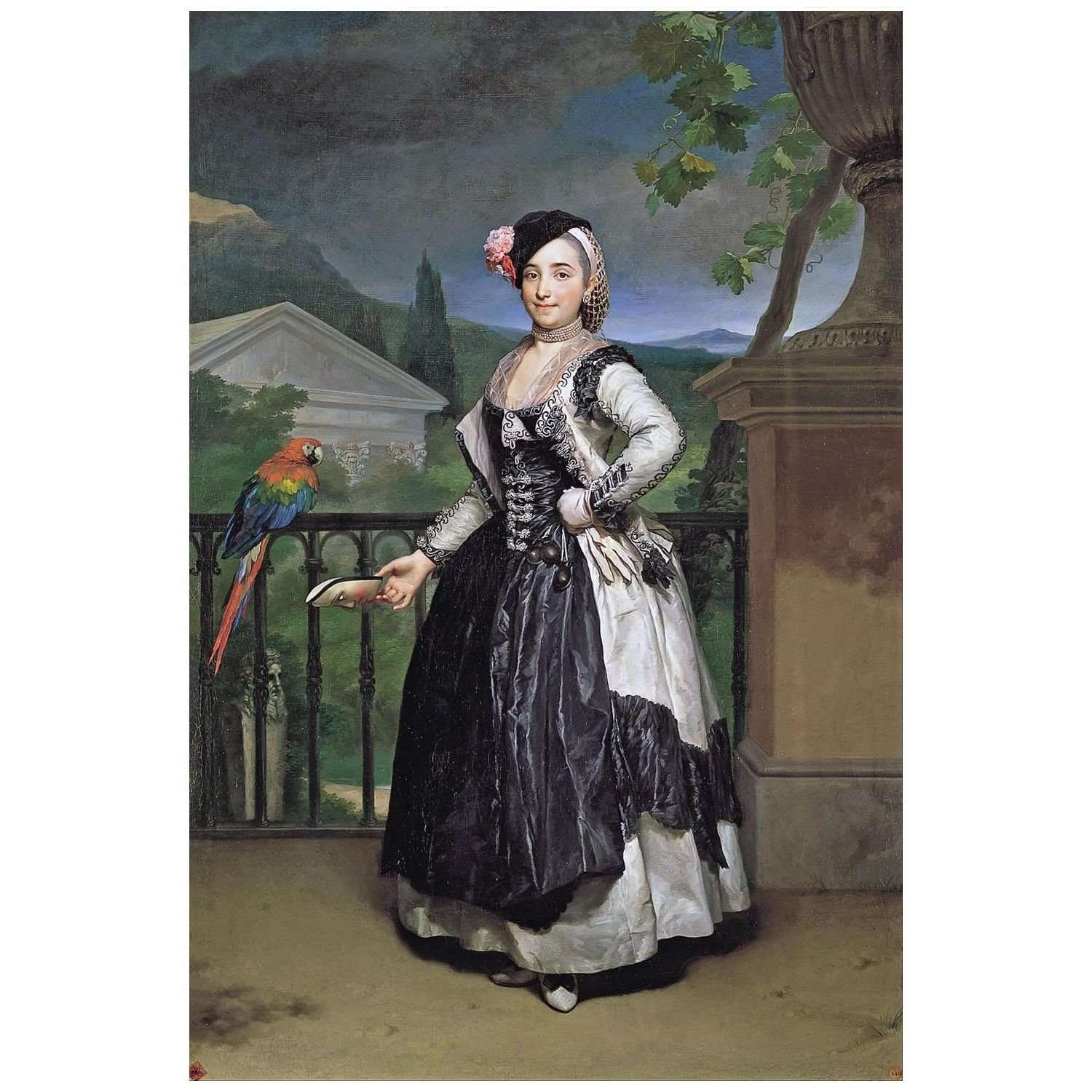   Anton Raphael Mengs. Markise de Llano. 1775. Real Academia Madrid