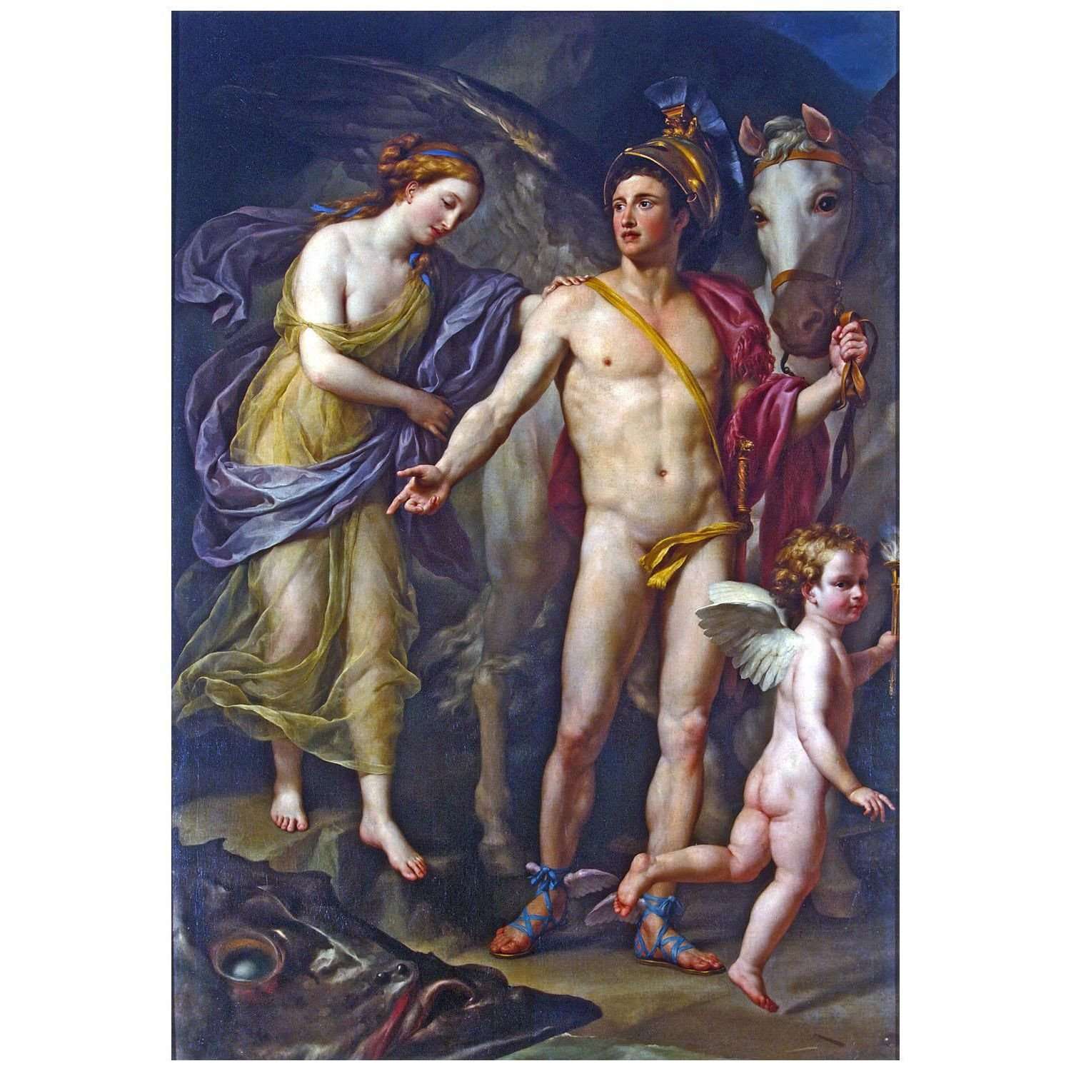   Anton Raphael Mengs. Perseus und Andromeda. 1778. Hermitage Museum