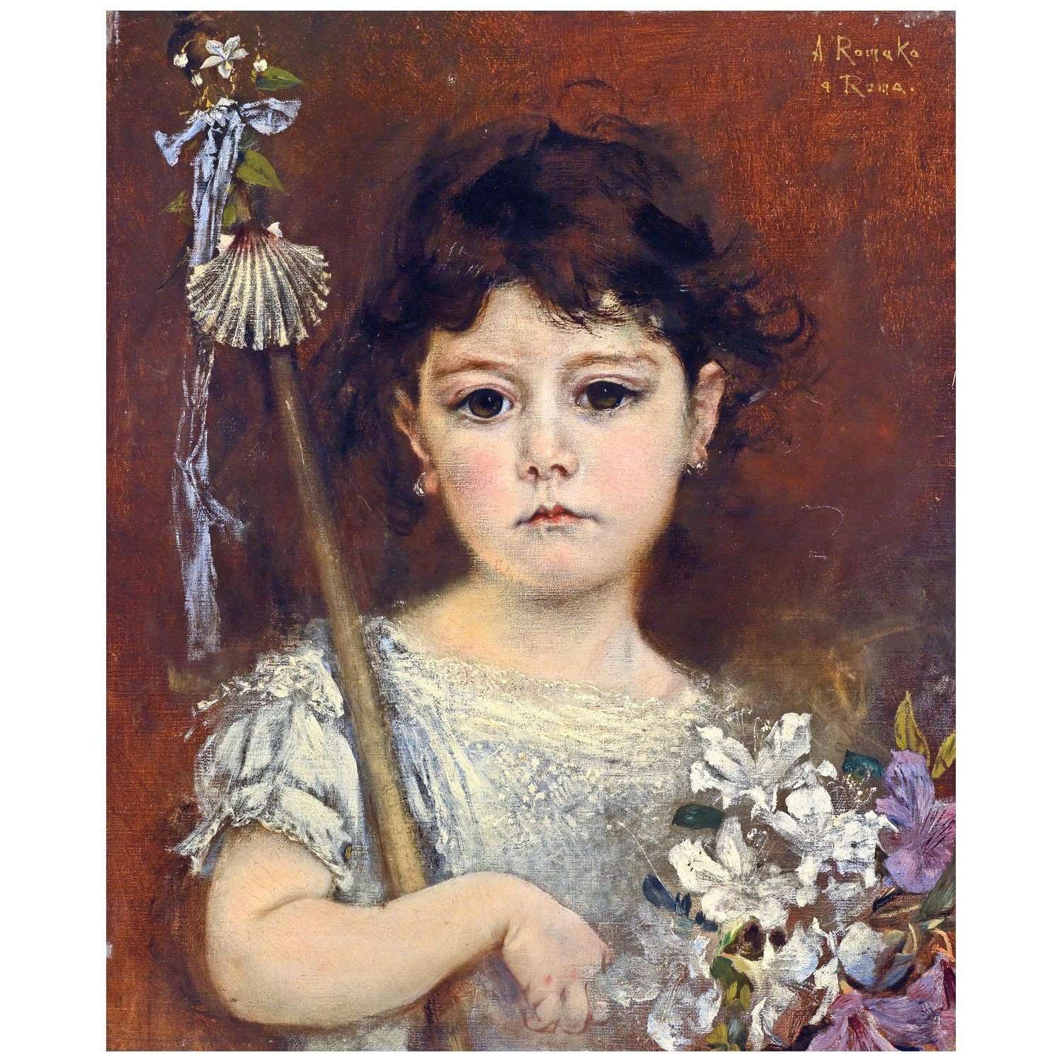  Anton Romalo. Matilde. 1870. Private collection