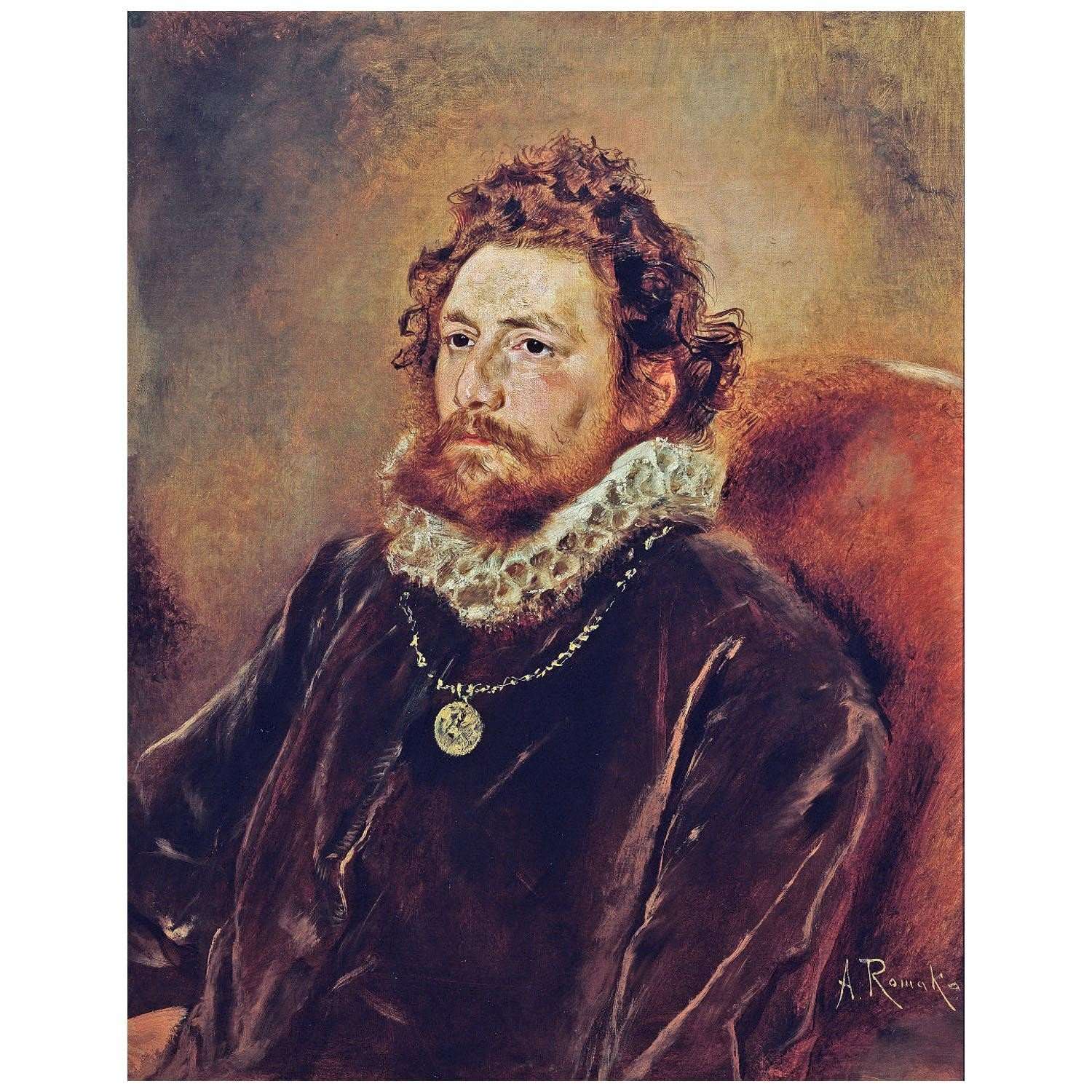  Anton Romalo. Dr. Karl Zehden. 1876. Galerie Belvedere Wien