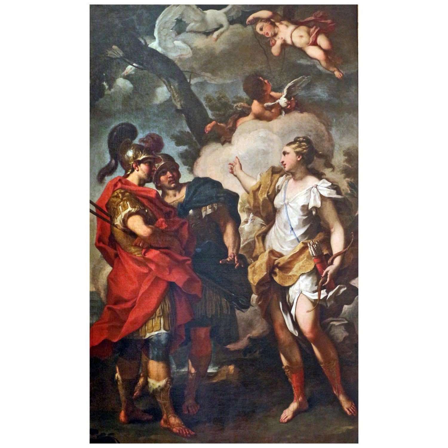  Antonio Balestra. Venere appare a Enea. 1716. Palazzo Buonaccorsi Macerata