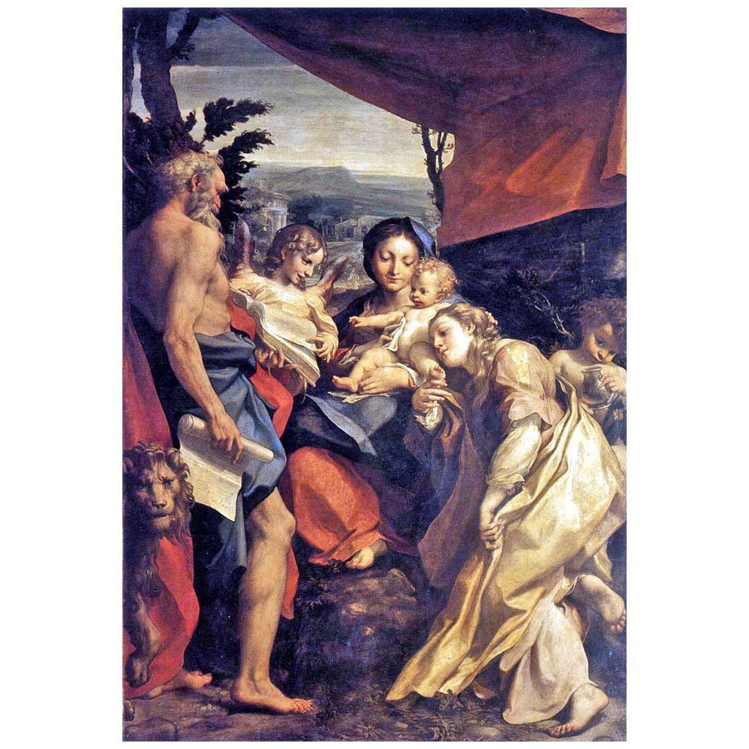    Correggio. Il Giorno. 1525. Galleria Nazionale di Parma