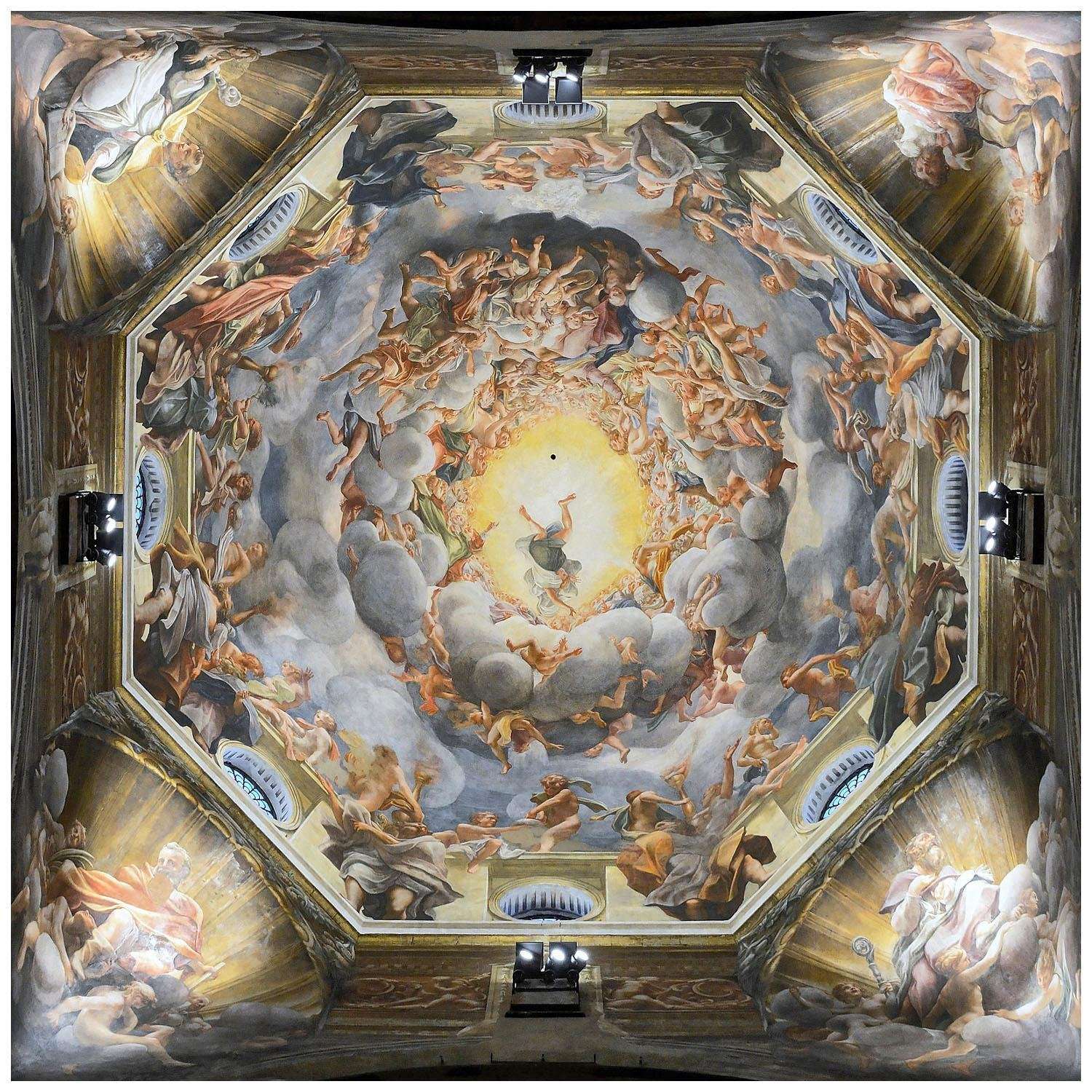    Correggio. Assunzione. 1526. Cattedrale di Parma