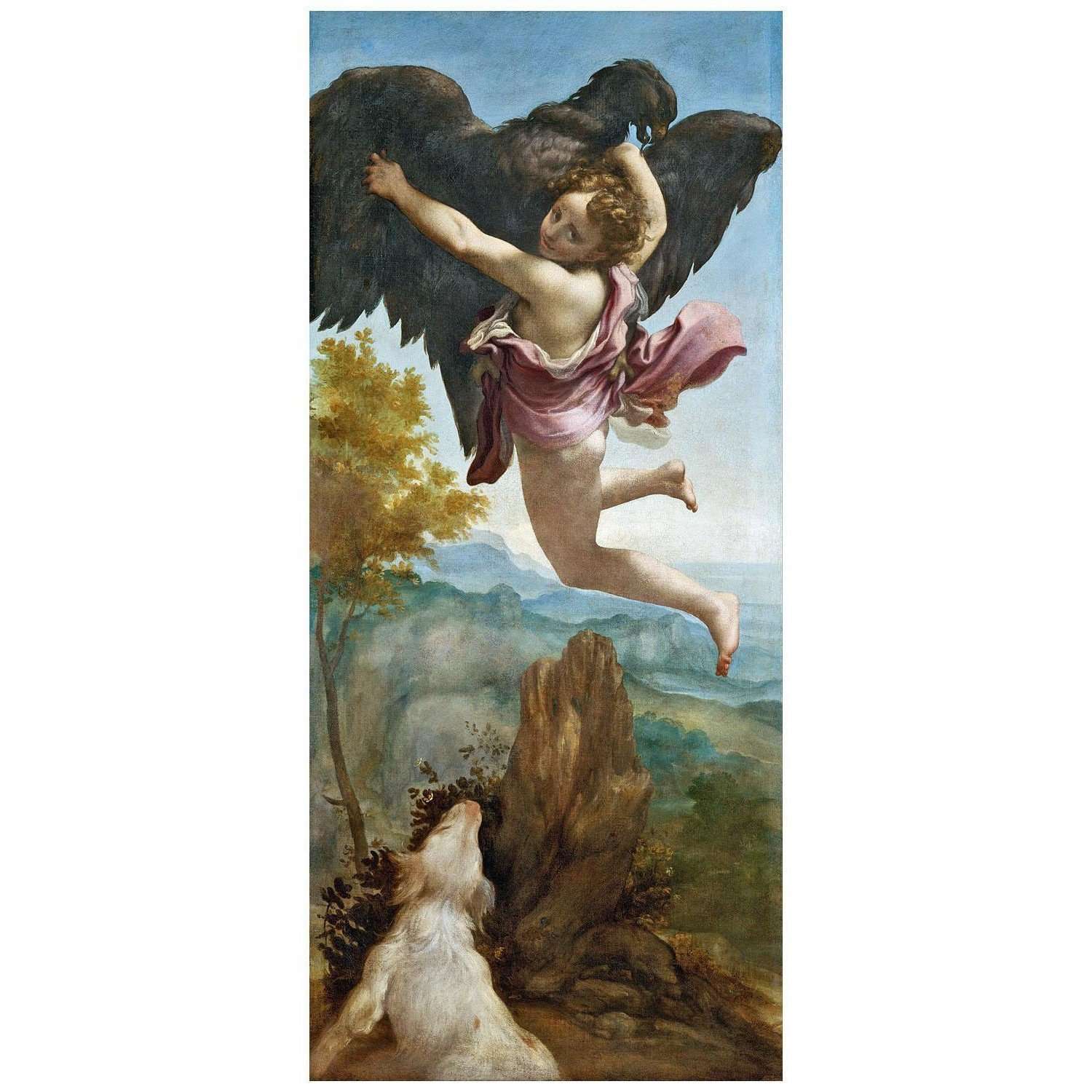    Correggio. Ratto di Ganimede. 1530. Kunsthistorische Museum Wien
