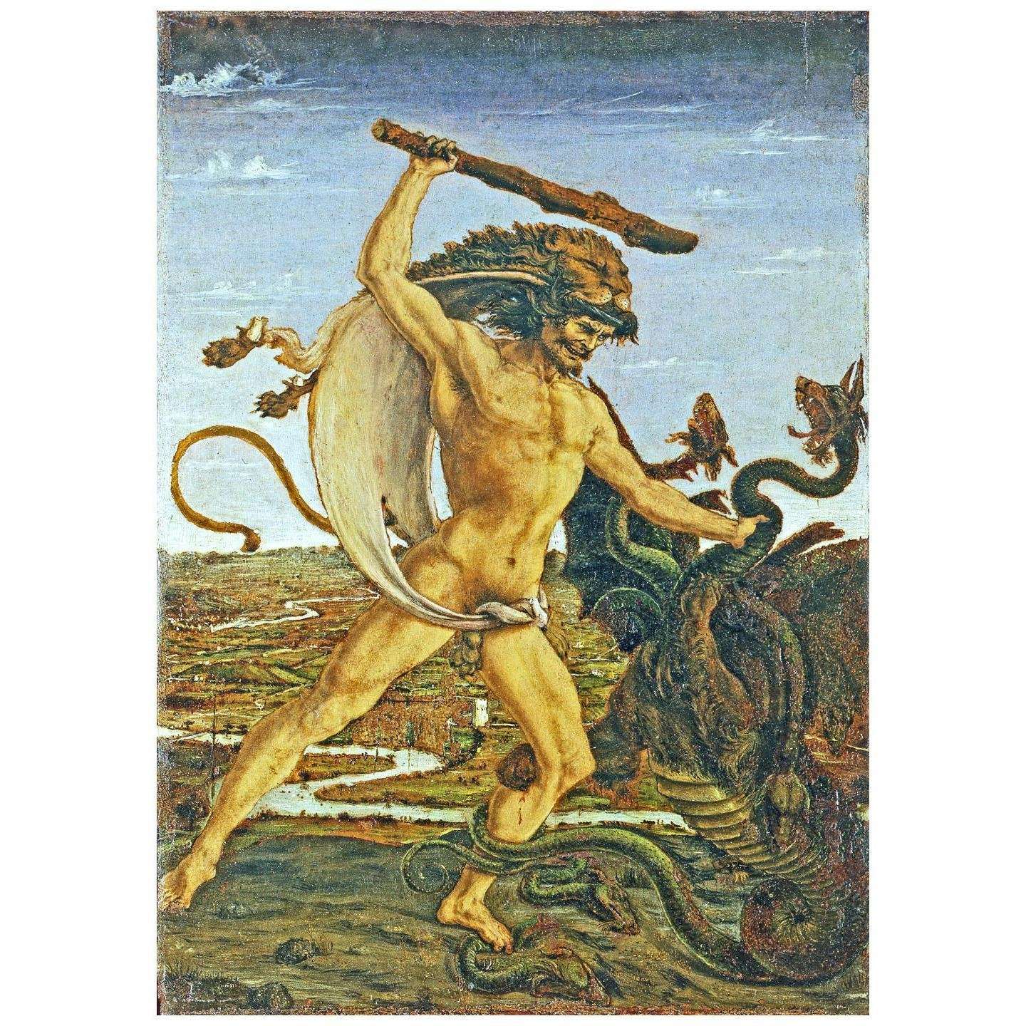  Antonio del Pollaiolo. Ercole e lIdra. 1475. Galleria degli Uffizi Firenze