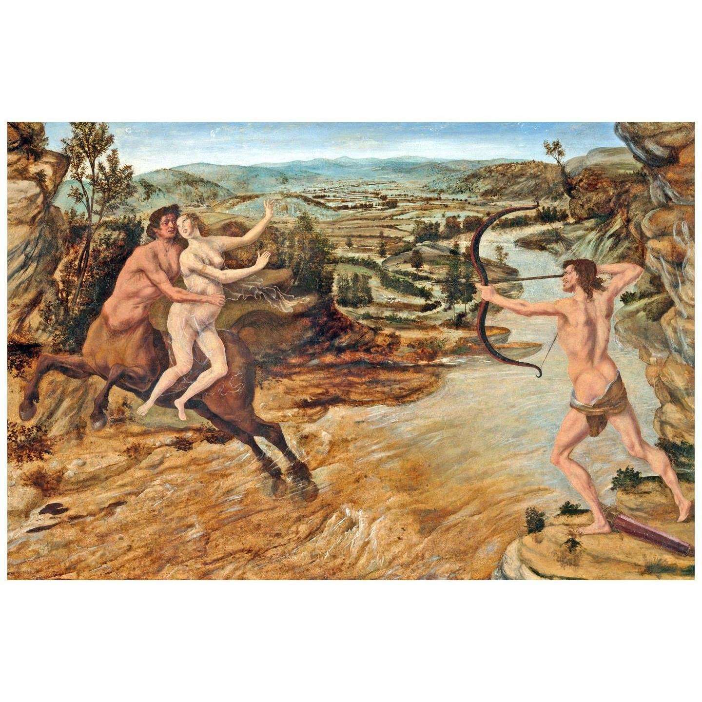  Antonio del Pollaiolo. Ercole e Deianira. 1475. Yale University Art Gallery