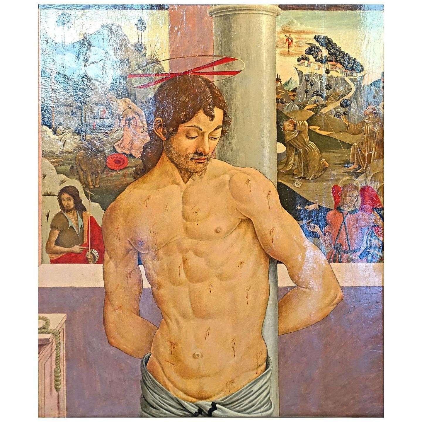  Antonio del Pollaiolo. Cristo alla Colonna. 1485. Harewood House Gallery