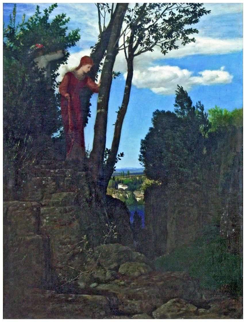 Arnold B?klin. Honey Moon. 1878. Gemaldegallerie Berlin