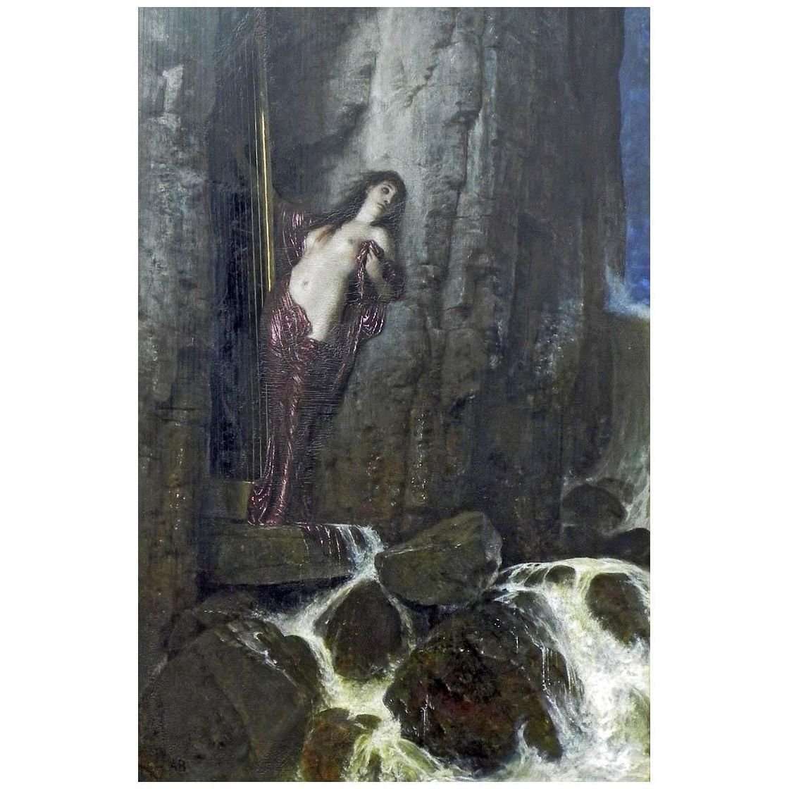  Arnold B?klin. Ocean Breakers. 1879. Gemaldegallerie Berlin