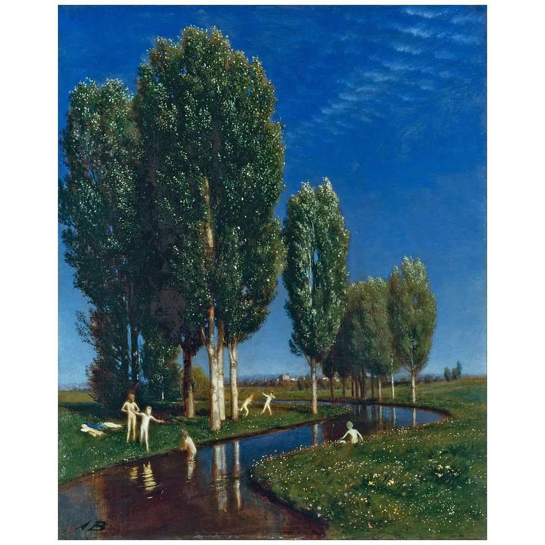  Arnold B?klin. Summer Day. 1881. Galerie Neue Meister Dresden