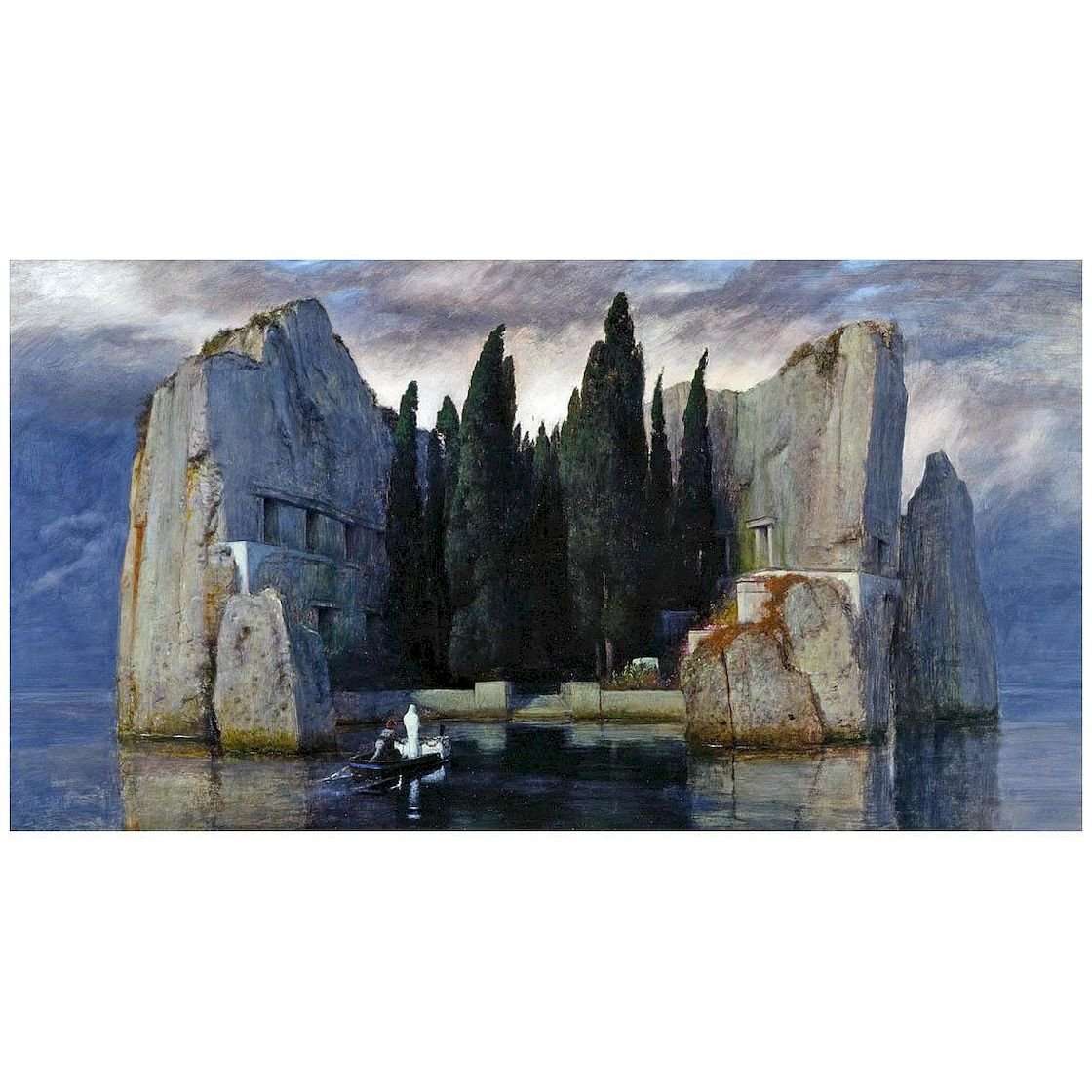  Arnold B?klin. Isle of the Dead. 1883. Gemaldegallerie Berlin