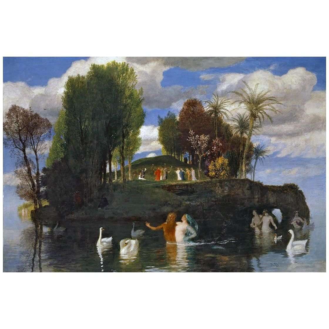  Arnold B?klin. Island of the Life. 1888. Kunstmuseum Basel