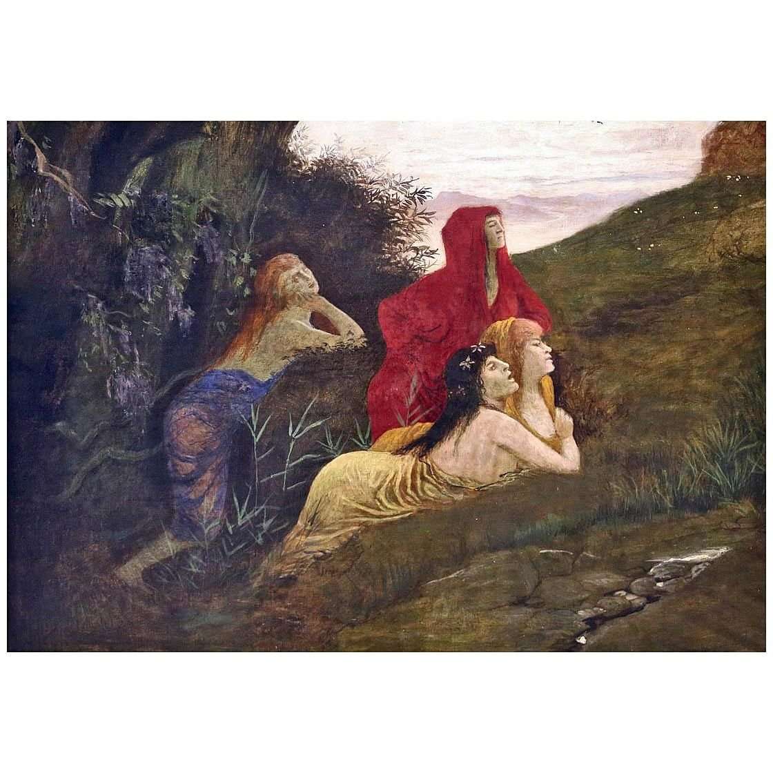  Arnold B?klin. Pan and Dryads. 1897. Heydt Museum Wuppertaal