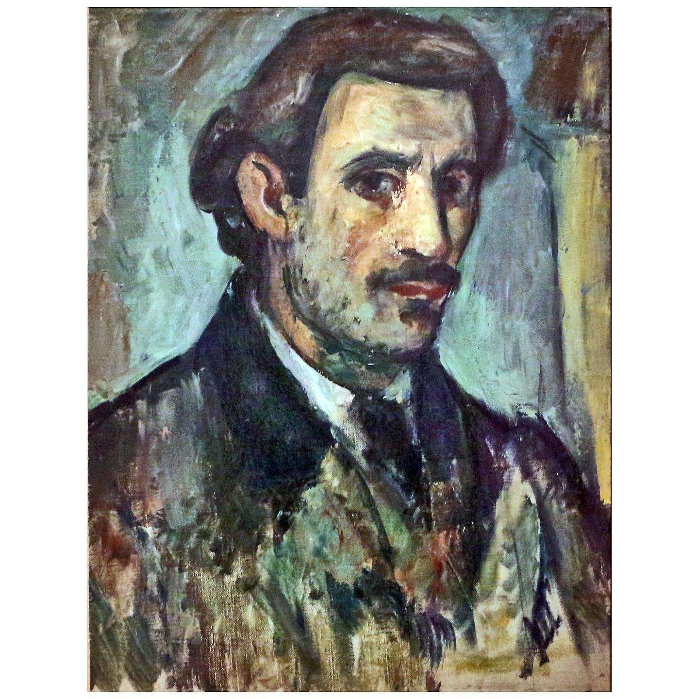  Arshille Gorky. Self-portrait. 1927. Art Institute of Chicago