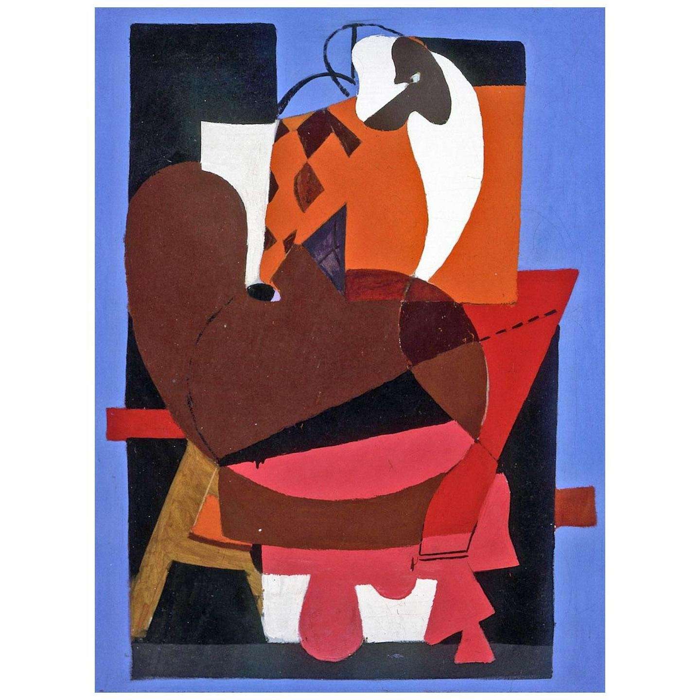  Arshille Gorky. Abstraction with a Palette. 1931. Philadelphia Museum of Art