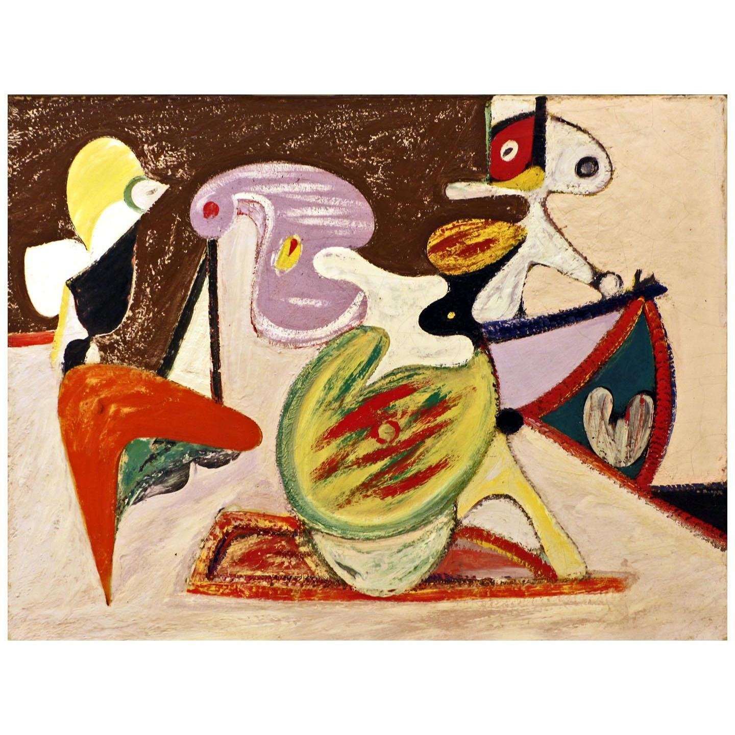  Arshille Gorky. The Image in Khorkom. 1936. Buffalo AKG Art Museum