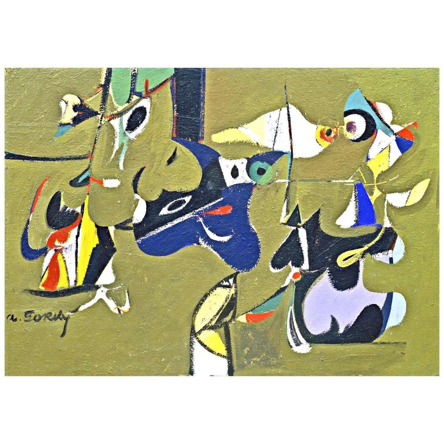  Arshille Gorky. Garden in Sochi 3. 1941. MoMA New York
