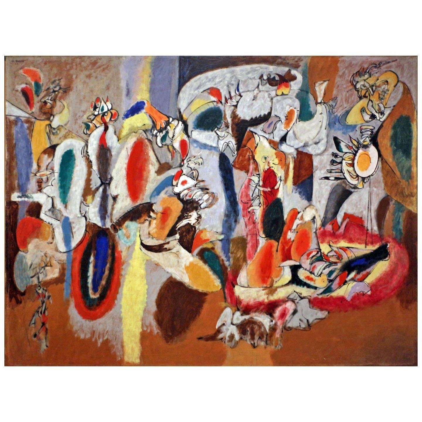  Arshille Gorky. The Liver is the Cock's Comb. 1944. Buffalo AKG Art Museum