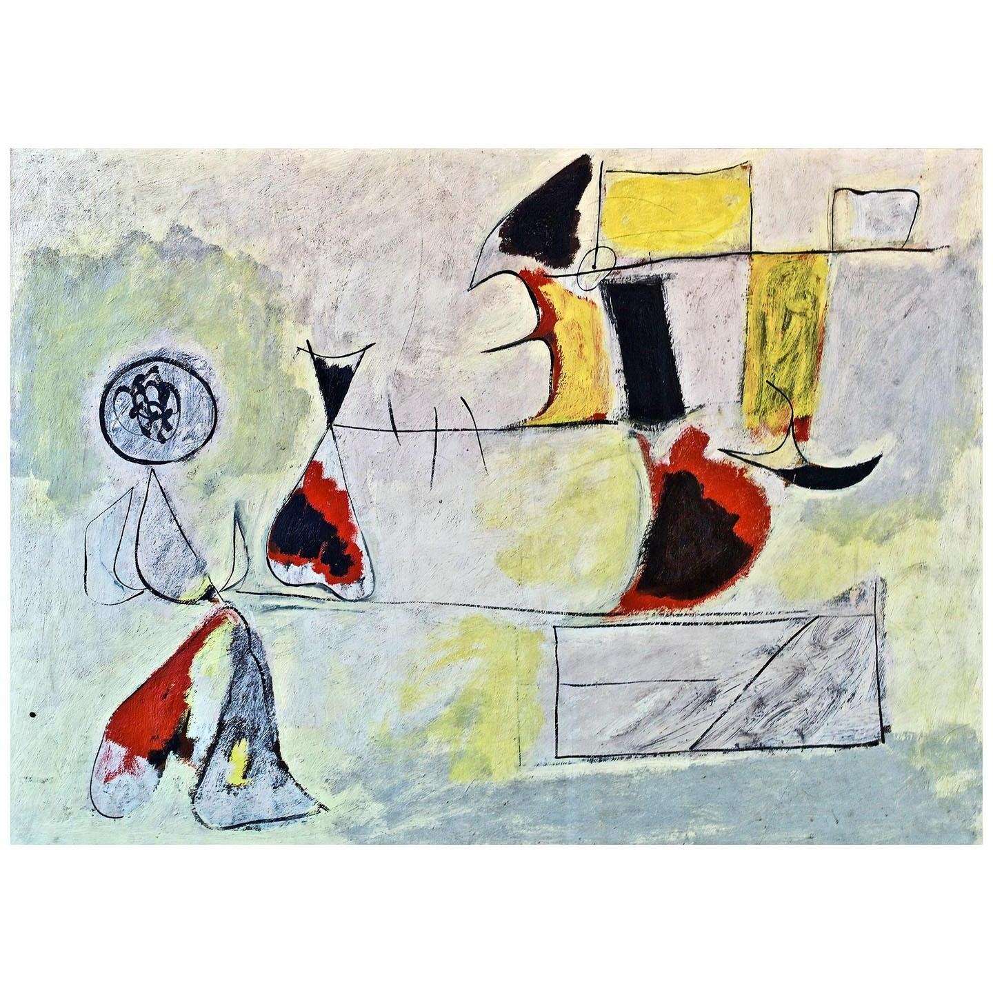  Arshille Gorky. Garden of Wish Fulfilment. 1944. Museu Gulbenkian Lisboa