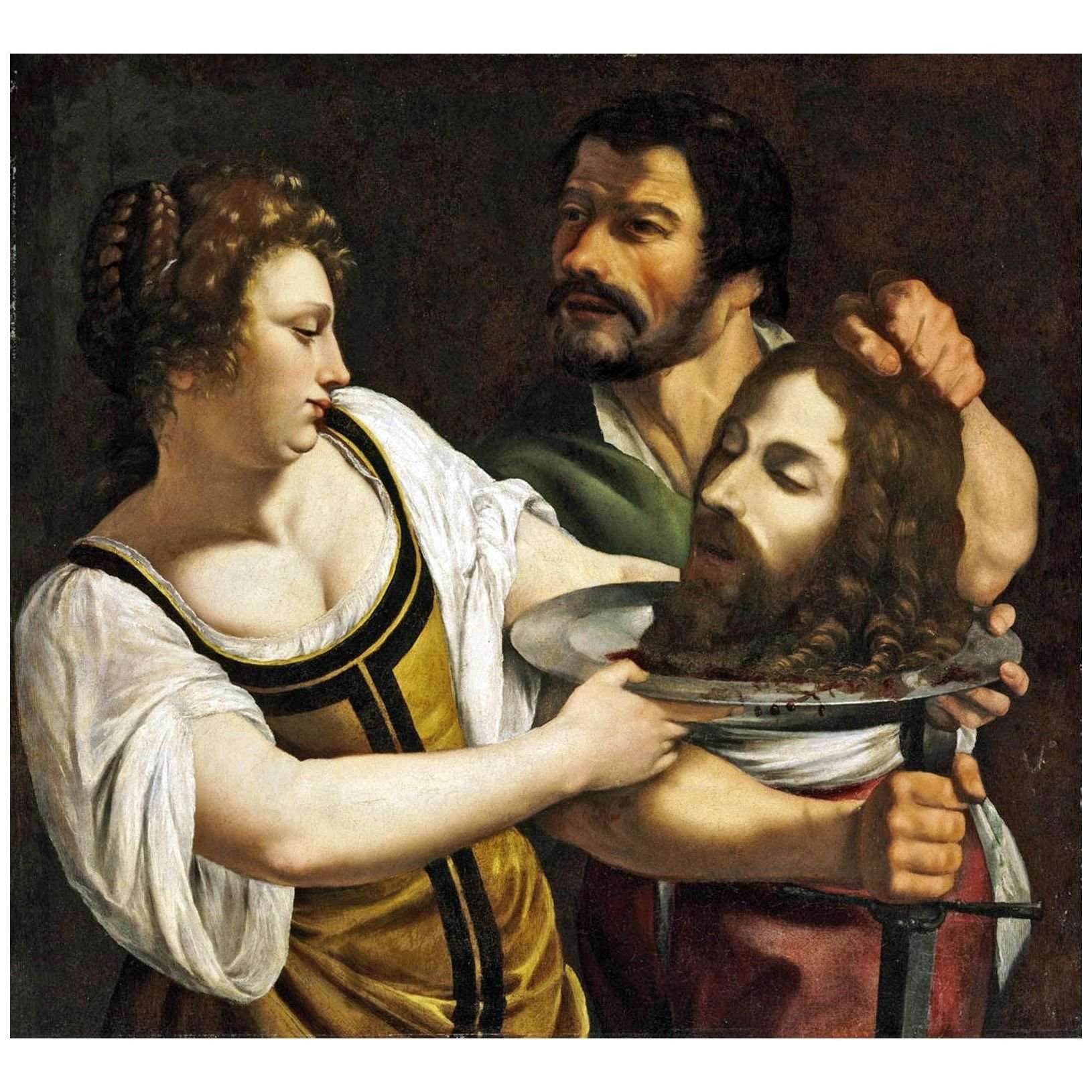  Artemisia Gentileschi. Salom?. 1610. Szepmuveszeti Muzeum Budapest
