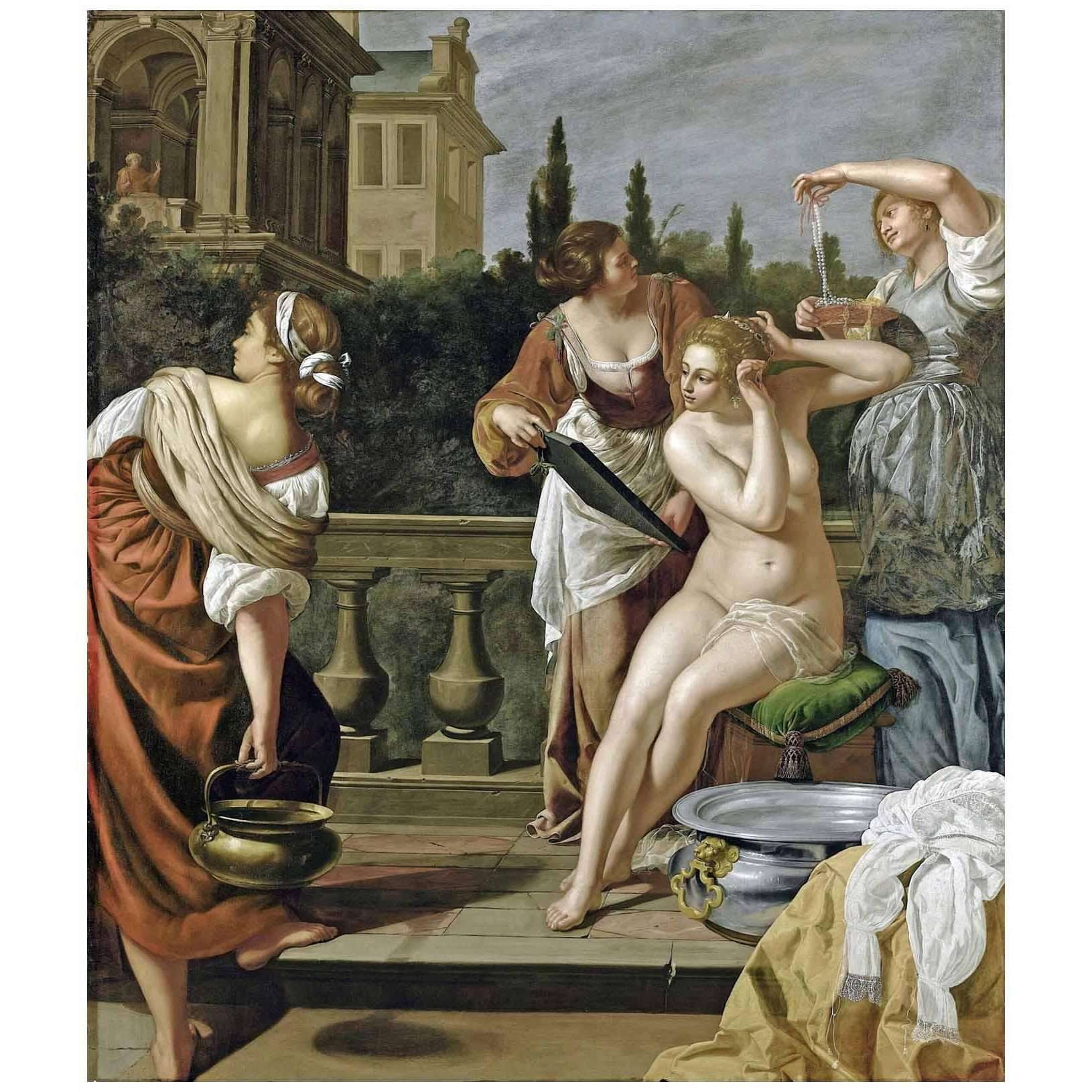  Artemisia Gentileschi. Bathsheba. 1645. Schloss Sansouci Potsdam