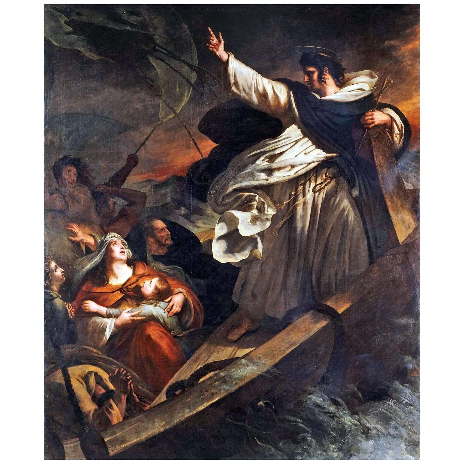  Ary Scheffer. Saint Thomas d'Aquin. 1823. Petit Palais Paris