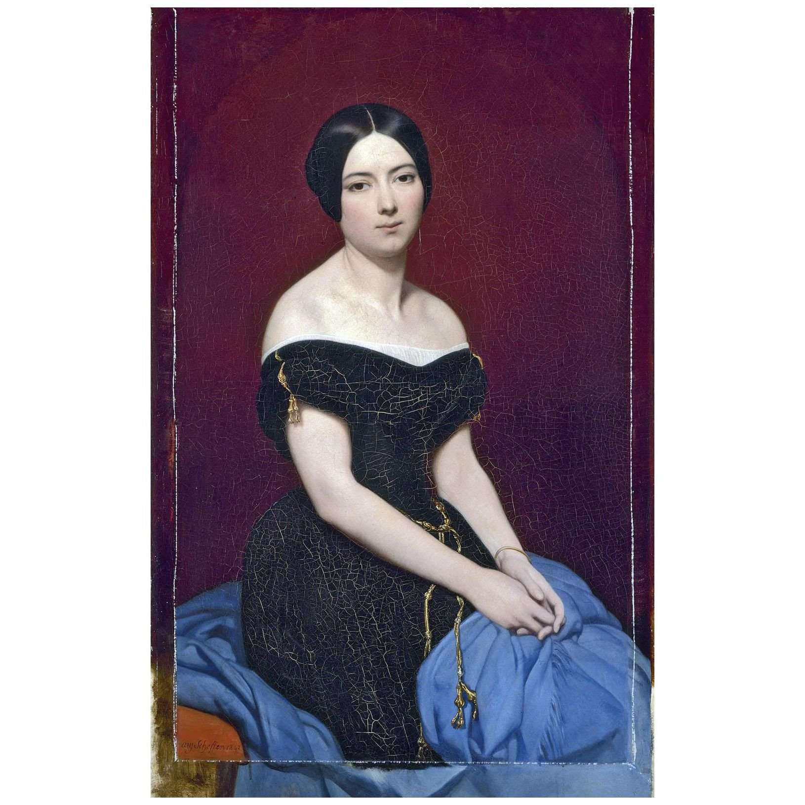  Ary Scheffer. Portrait de Madame Caillard. 1842. Petit Palais Paris