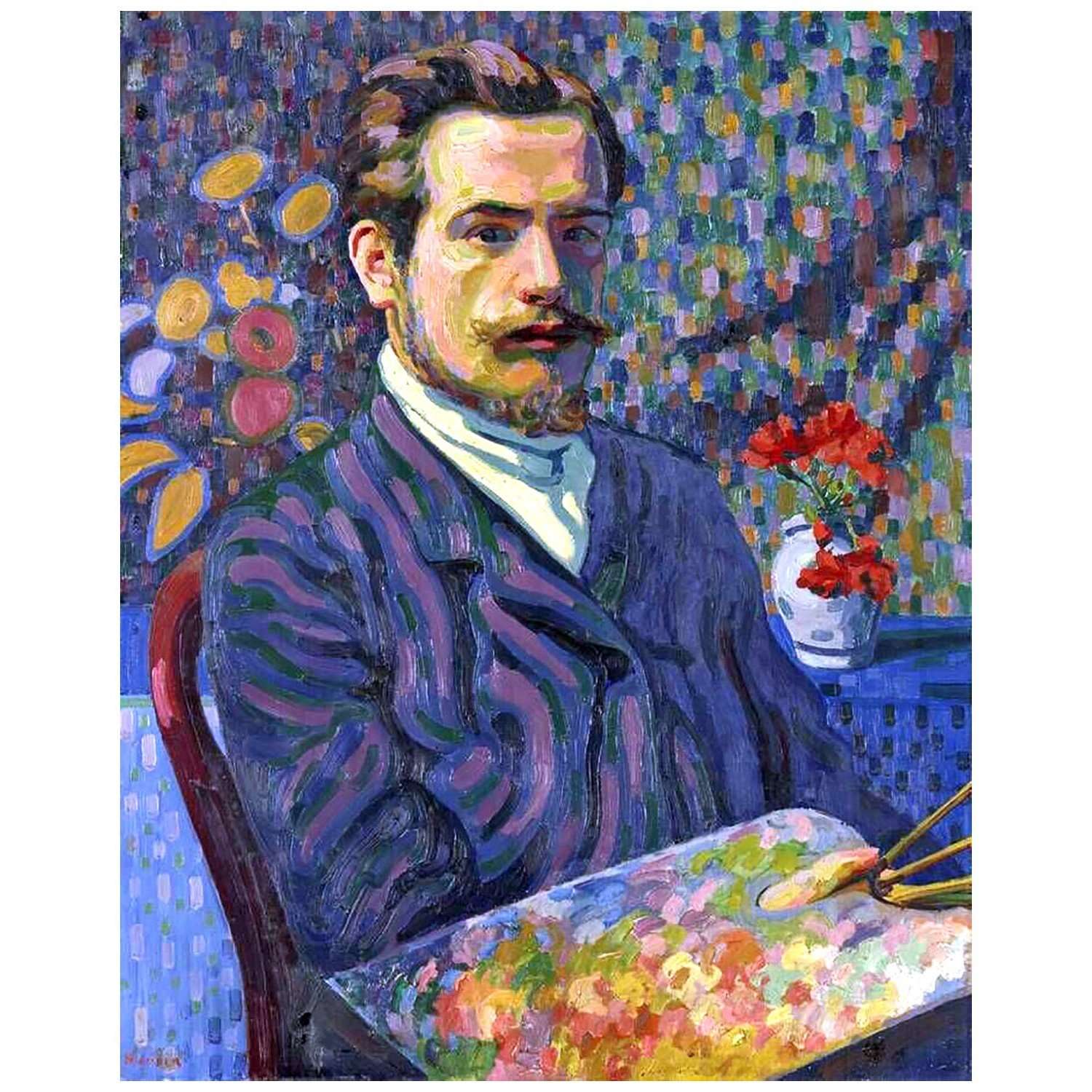  Auguste Herbin. Autoportrait. 1906