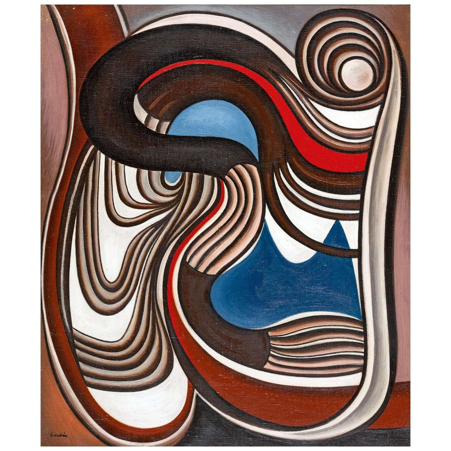  Auguste Herbin. Composition. 1929